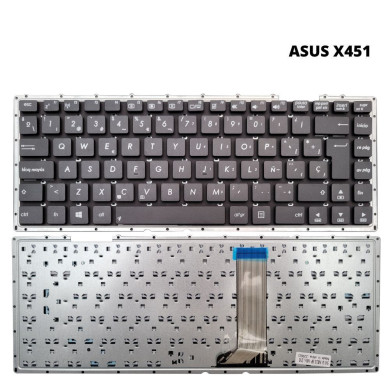 VC-TECLADO PARA ASUS 14 X451 NO FRAME BIG ENTER