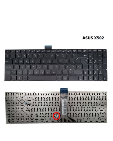 VC-TECLADO PARA ASUS 15 X502 NO FRAME BIG ENTER