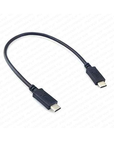 VC-EXTENSION USB TIPO C MACHO MACHO L-30 CM