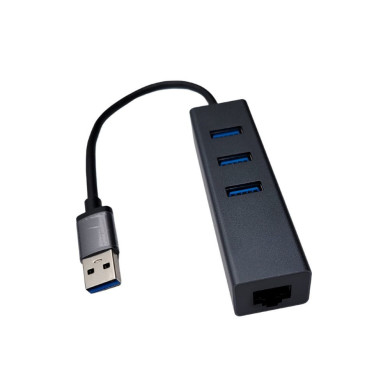 VC-HUB USB 3.0 3 PUERTOS USB 3.0 +RJ45 10/100/1000