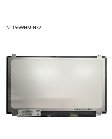 VC-PANTALLA LAPTOP 15.6 LED HD 1366x768 30 PINES 19mm BRACKETS NT156WHM-N32