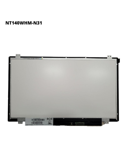 VC-PANTALLA LAPTOP 14 LED HD 1366x768 30 PINES NO BRACKETS NT140WHM-N44