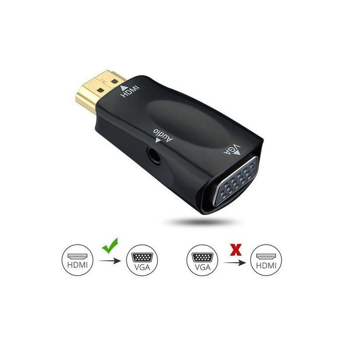 VC-CONVERTIDOR HDMI A VGA TIPO FLASH