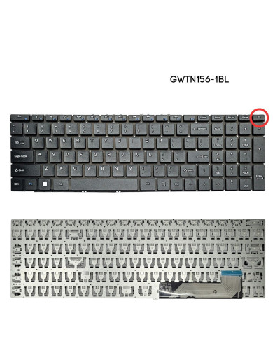 VC-TECLADO PARA GATEWAY GWTN156-1BL SMALL ENTER SIN FRAME