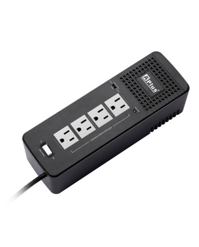 AP-REGULADOR DE VOLTAJE 4 TOMAS 1000VA/500W