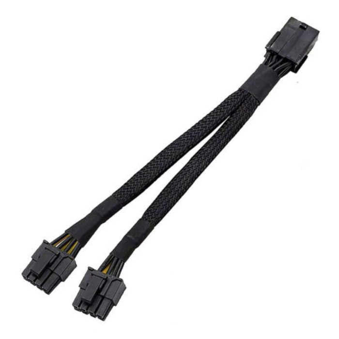 VC-EXTENSION PCIe 8 PINES A 2 DE 8 PINES (6+2) L- 22 cm