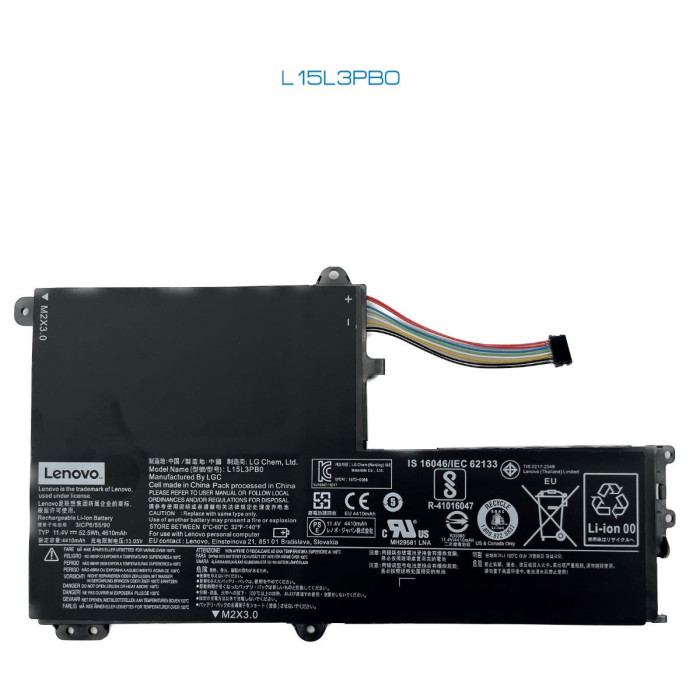 VC-BATERIA PARA LENOVO L15C3PB1 L15L3PB0 11.4V 52.5Wh