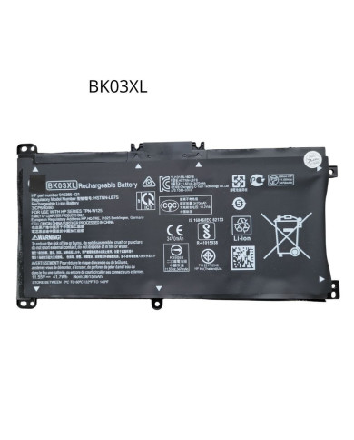 VC-BATERIA PARA HP BK03XL 11.55V 41.7Wh