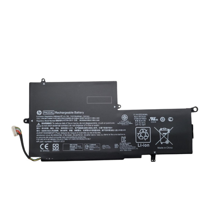 VC-BATERIA PARA HP PK03XL 11.4V 56Wh