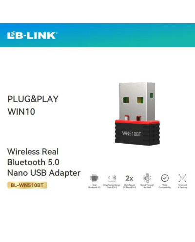 LB-ADAPTADOR BLUETOOTH 5.1 WN510BT