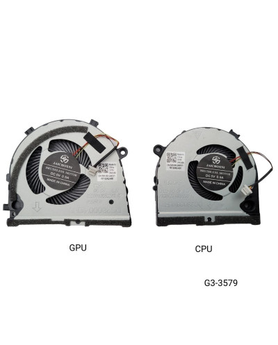 VC-VENTILADOR LAPTOP DELL GPU CPU G3-3579, G3-3779, G5 5587