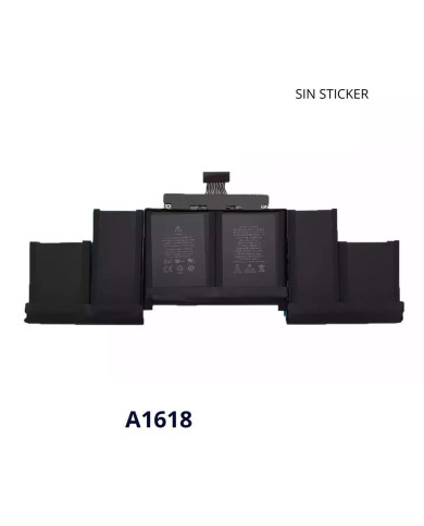 VC-BATERIA PARA MAC A1618 A1398 11.36V 8755mAh 99.5Wh