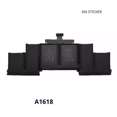 VC-BATERIA PARA MAC A1618 A1398 11.36V 8755mAh 99.5Wh