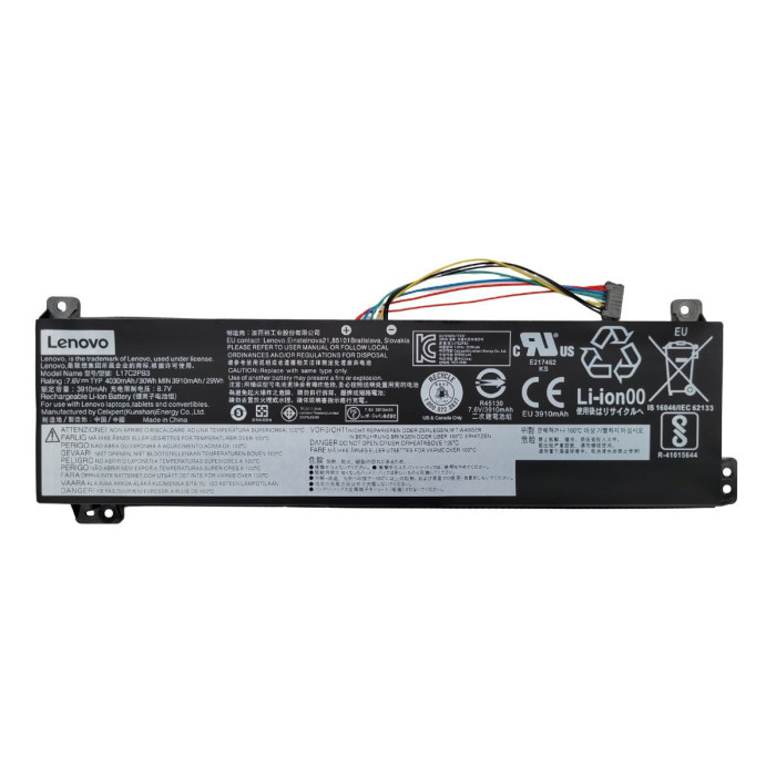 VC-BATERIA PARA LENOVO L17C2PB4 7.6V 30Wh