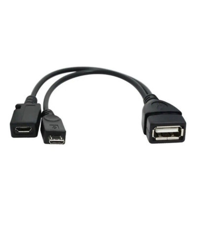 VC-ADAPTADOR USB 2.0 A HEMBRA A USB B MACHO