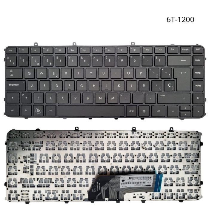 VC-TECLADO PARA HP 14 6T-1200  NO FRAME BIG ENTER