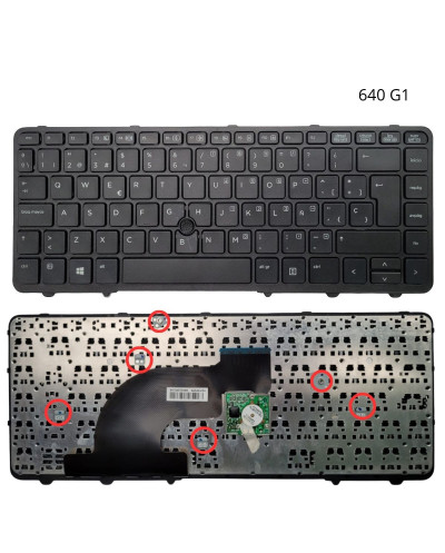 VC-TECLADO PARA HP 640 G1 645 G1