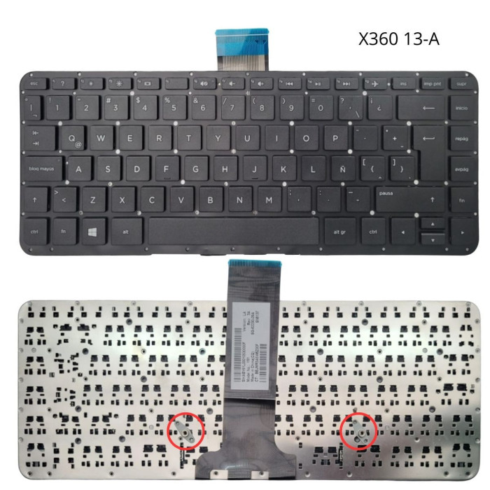 VC-TECLADO PARA HP 14 X360 13A-000 13A-100