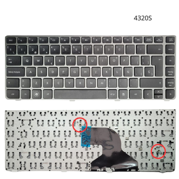 VC-TECLADO PARA HP 14 4330S 4331S FRAME BIG ENTER