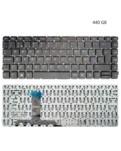 VC-TECLADO PARA HP 14 440 G8, 445 G8 BIG ENTER SIN FRAME