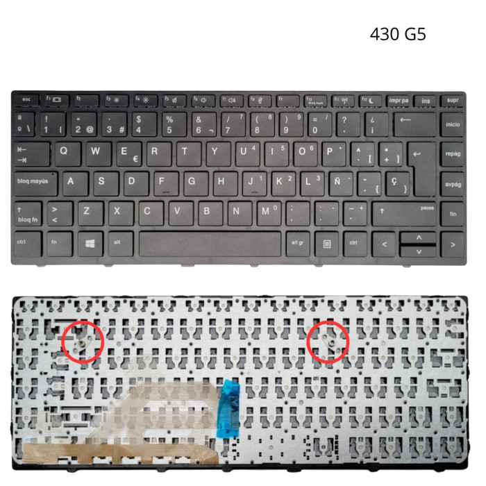 VC-TECLADO PARA HP PROBOOK 430 G5  440 G5  445 G5