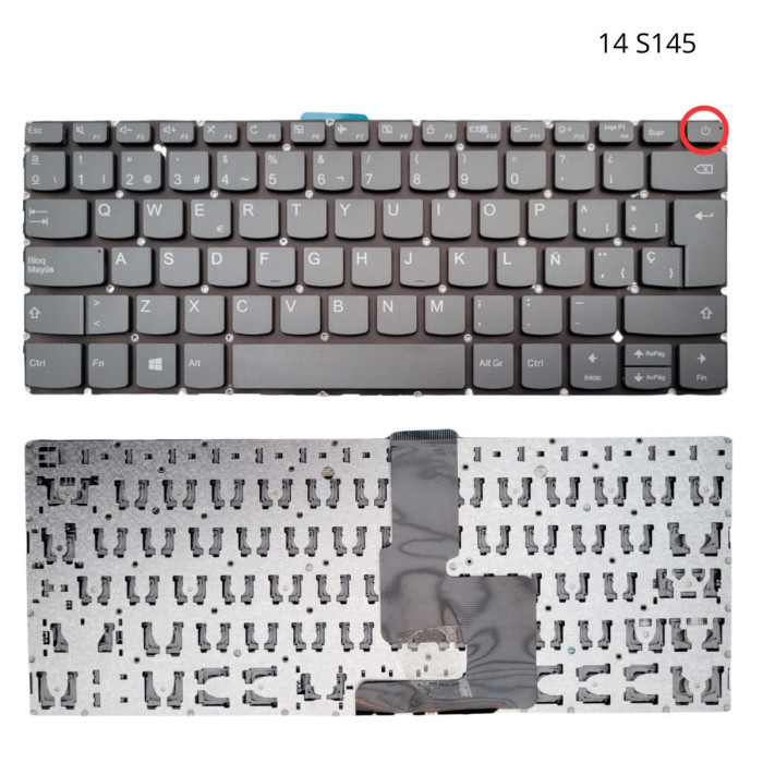 VC-TECLADO PARA LENOVO 14 S145-14AST S145-14IGM