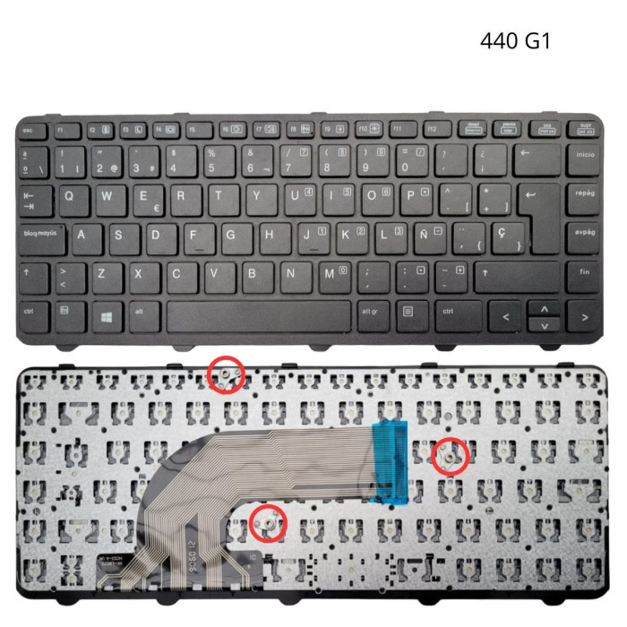 VC-TECLADO PARA HP 440 G1