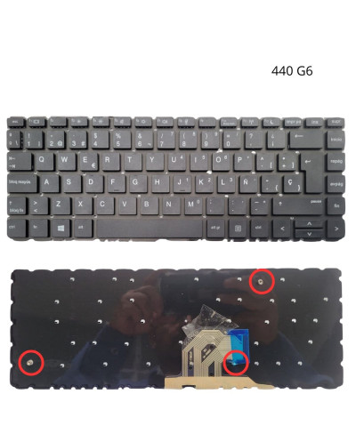 VC-TECLADO PARA HP 440 G6, 440 G7 NO FRAME