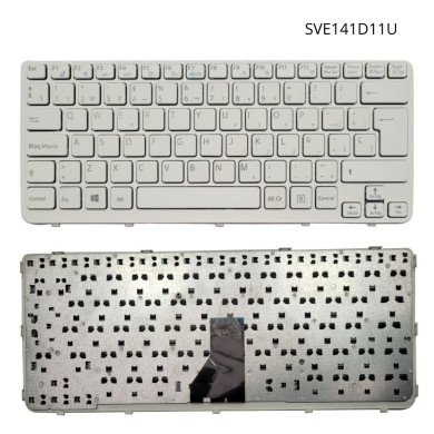 VC-TECLADO PARA SONY 14 SVE14 SERIES BLANCO