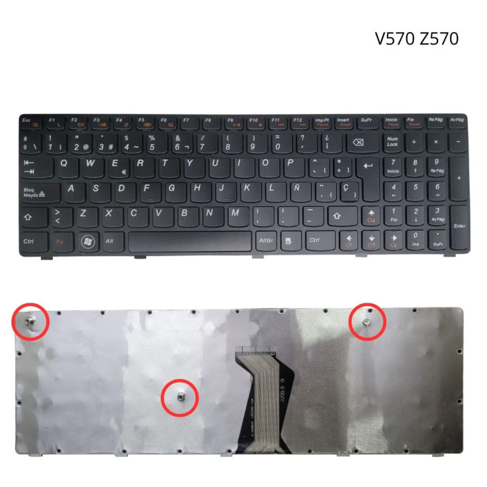 VC-TECLADO PARA LENOVO V570 B570 Z570