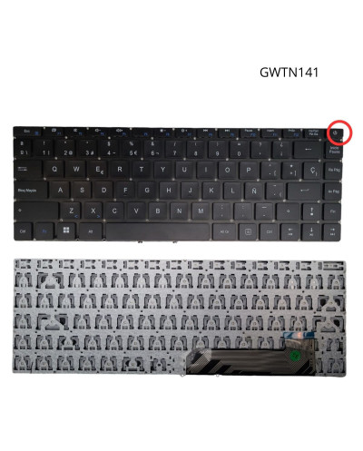 VC-TECLADO PARA HP 15 15-J 15T 15Z RETROILUMINADO