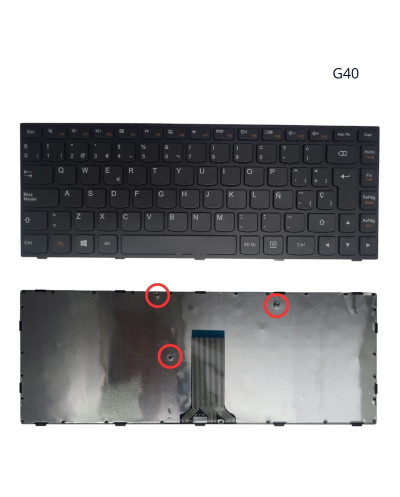 VC-TECLADO PARA HP 14 240 G6 BLANCO