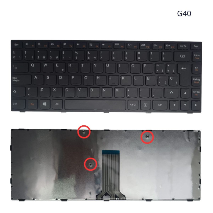 VC-TECLADO PARA LENOVO 14 G40 G40-30 G40-45 G40-75