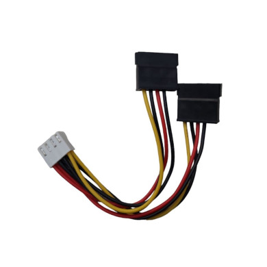 VC-CABLE DE PODER DE 4 PINES A DOS SATA HEMBRA XH.254
