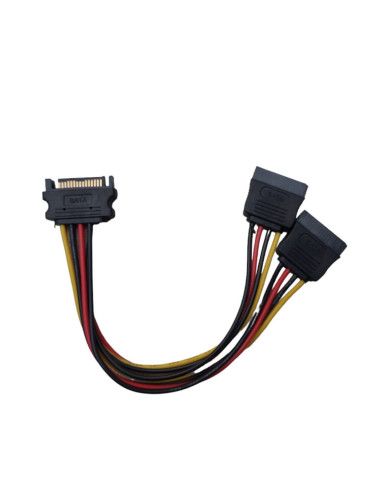 VC-CABLE DE PODER SATA A DOS DISCOS SATA