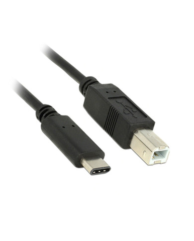 VC-CABLE USB TIPO C A USB 2.0 TIPO B DE IMPRESORA DE 2M DELTA