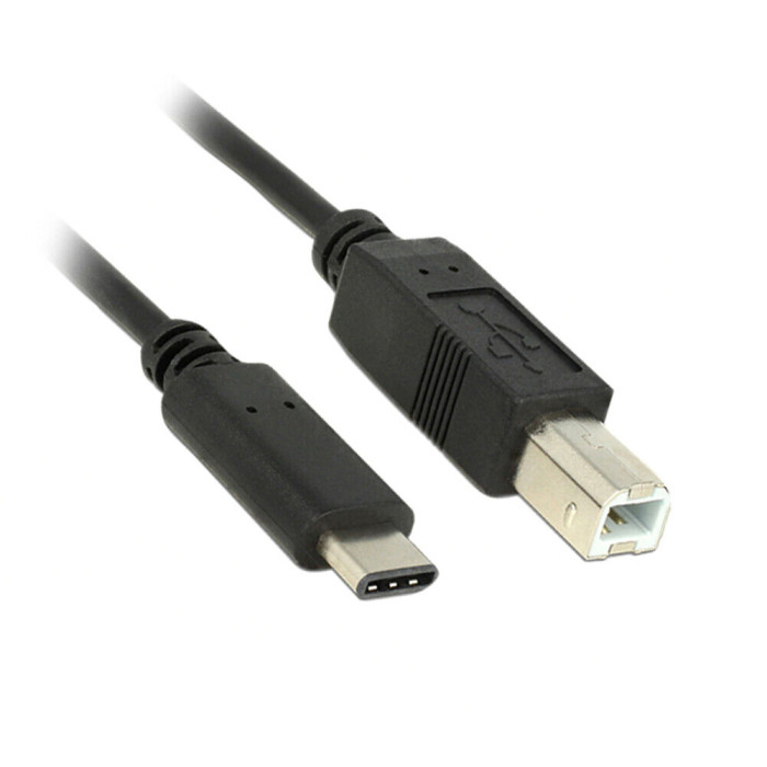 VC-CABLE USB TIPO C A USB 2.0 TIPO B DE IMPRESORA DE 2M DELTA