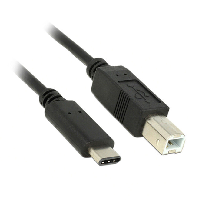 VC-CABLE USB TIPO C DE IMPRESORA DE 2M DELTA