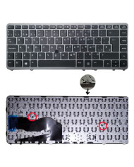 VC-TECLADO PARA HP 14 840 G1 GRIS