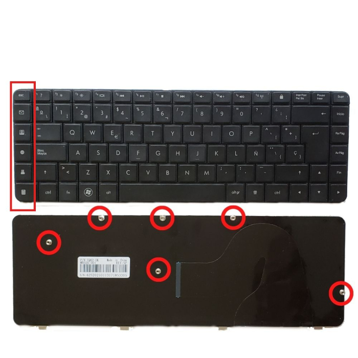 VC-TECLADO PARA HP 14 G62 CQ62