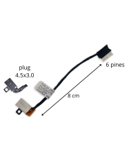 VC-PIN DE CARGA PARA DELL 3501 P90F L-8.2 cm PLUG 4.5x3.0 P/N DC301015T00