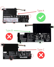 VC-BATERIA PARA LENOVO L15C3PB1 L15L3PB0 11.4V 52.5Wh