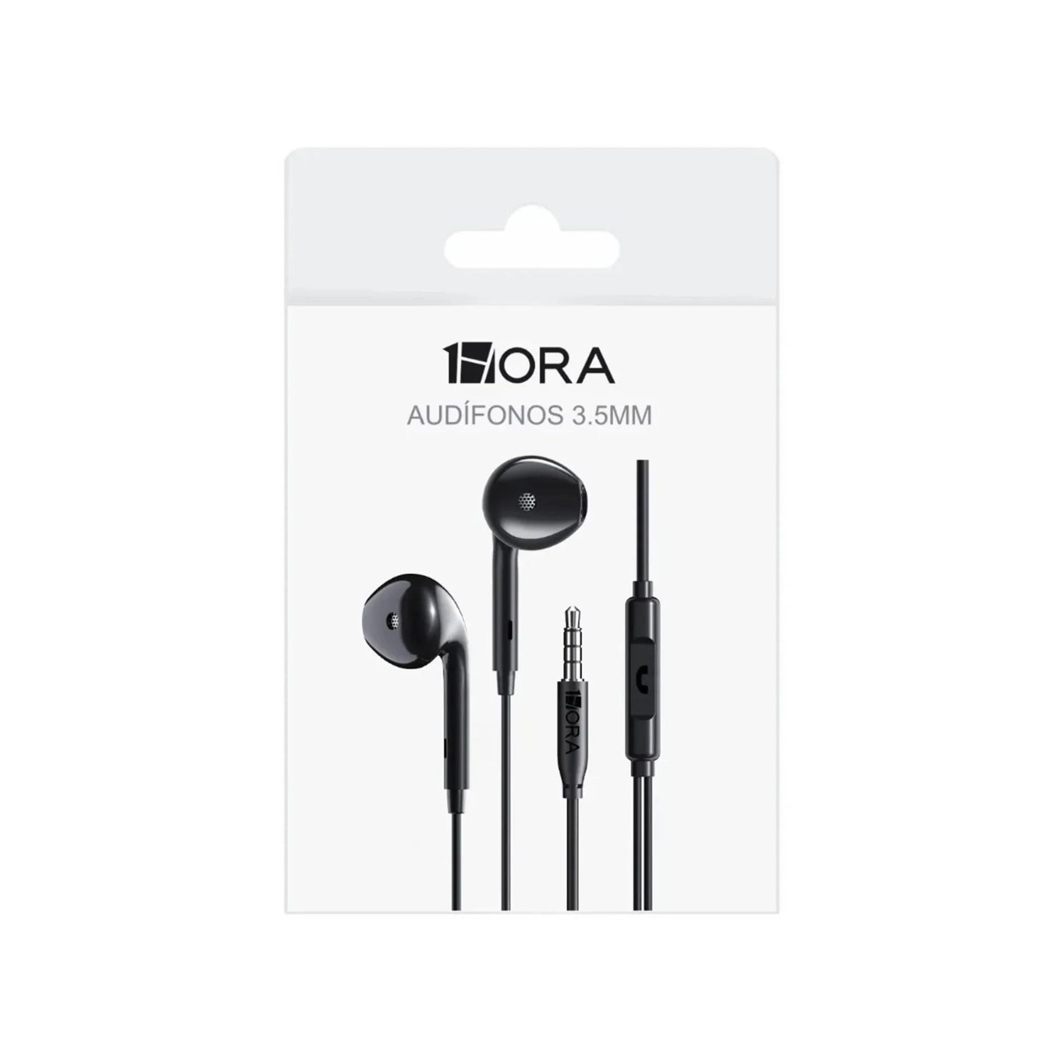 AUDIFONO ALAMBRICO 3.5mm AUT122 1 HORA