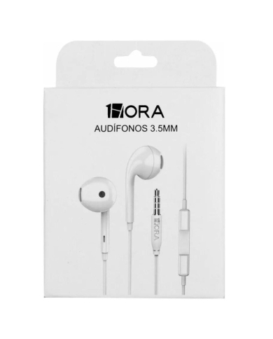 AUDIFONO ALAMBRICO 3.5mm AUT122 1 HORA