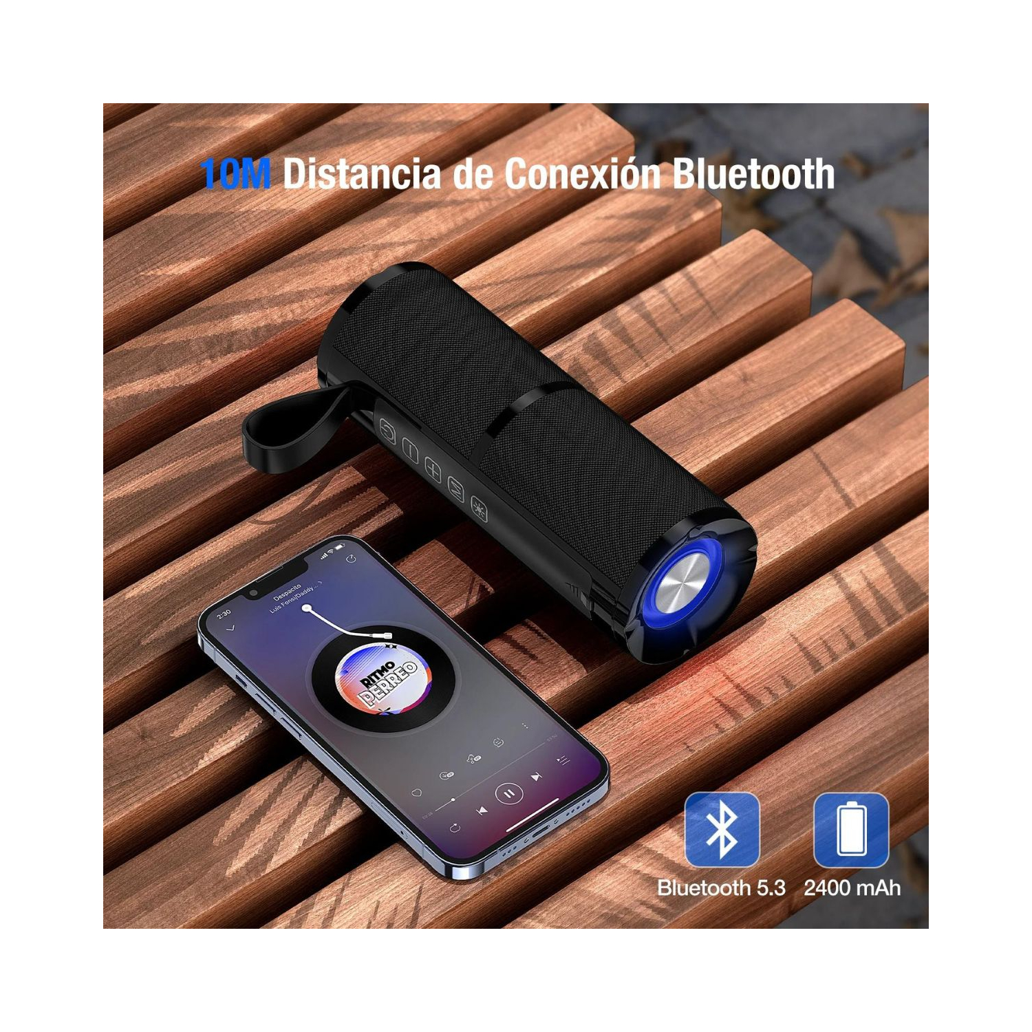 PARLANTE BLUETOOTH PORTATIL BOC060 1 HORA
