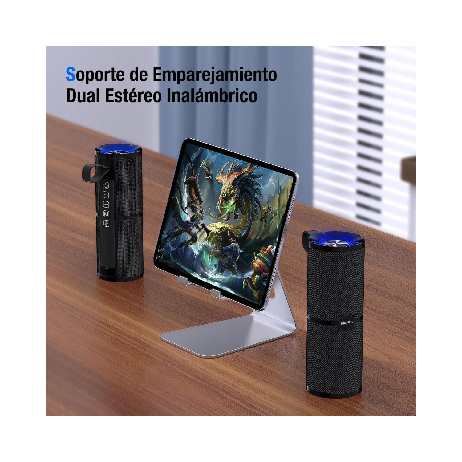 PARLANTE BLUETOOTH PORTATIL BOC060 1 HORA