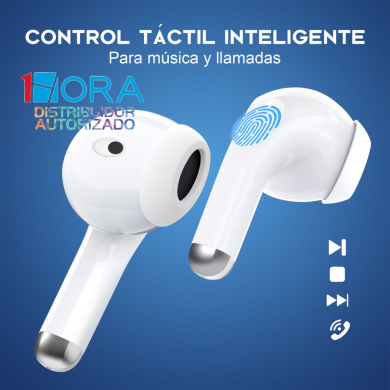 AUDIFONO BLUETOOTH TWS MOD. AUT203 1 HORA