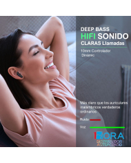 AUDIFONO BLUETOOTH TWS AUT205 1 HORA