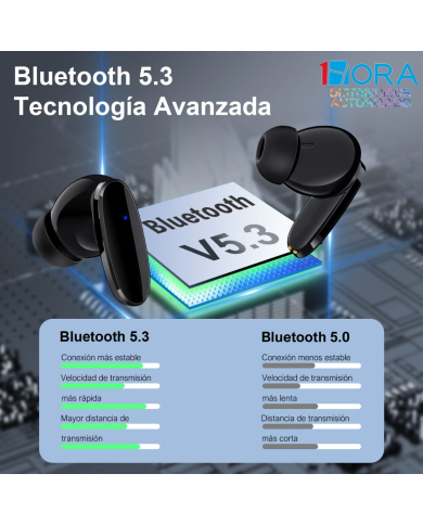 AUDIFONO BLUETOOTH TWS AUT205 1 HORA