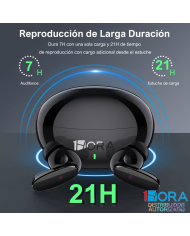 AUDIFONO BLUETOOTH TWS AUT205 1 HORA